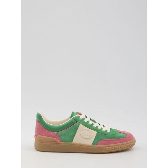 VALENTINO GARAVANI Shoes - VALENTINO GARAVANI Open Low Top Sneakers Women MULTICOLOURED